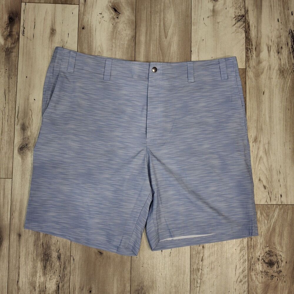 Callaway Opti Dri 9 Inch Stretch Performance Golf Shorts Lt Blue Men Size 42